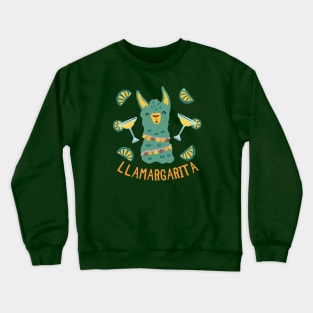 Llamargarita Mondays Crewneck Sweatshirt